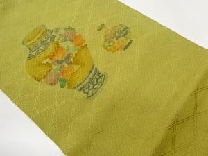 壺模様名古屋帯